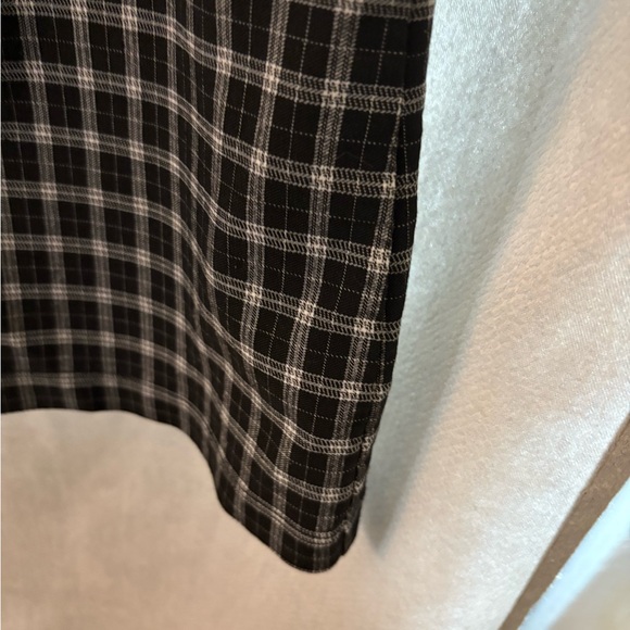 Women’s plaid bell bottom pants - Picture 3 of 4